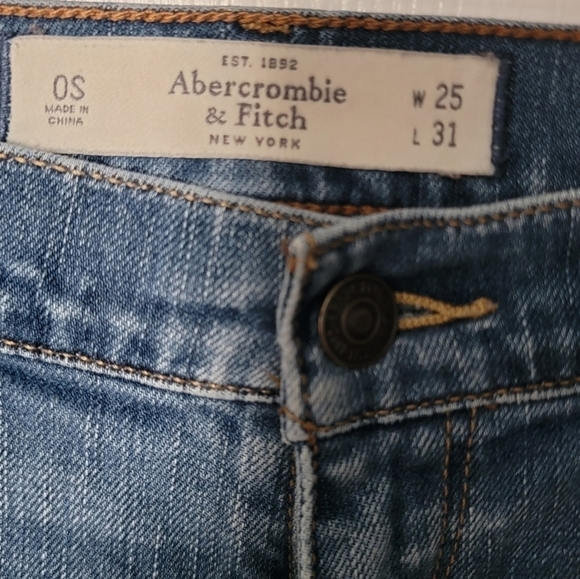 Abercrombie & Fitch Erin perfect strech fit jeans. Size w25 L31 - Picture 5 of 14